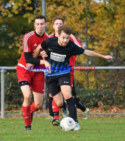 Kreisklasse A FC Weiler vs SPG Kirchardt/Grombach 05.11.2017 (© Kraichgausport / Loerz)